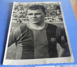 Coleccionismo deportivo: Foto postal Ladislao Kubala BARCELONA